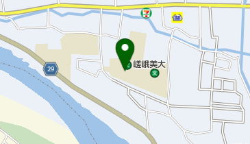 私立嵯峨美術大学の地図画像