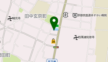 京都情報大学院大学の地図画像