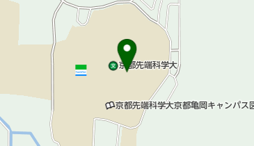私立京都先端科学大学京都亀岡キャンパスの地図画像