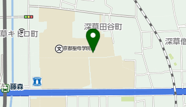 テンプル大学ジャパンキャンパス京都の地図画像