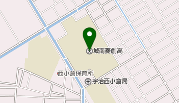 京都府立城南菱創高校の地図画像