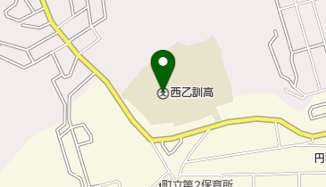 京都府立西乙訓高校の地図画像