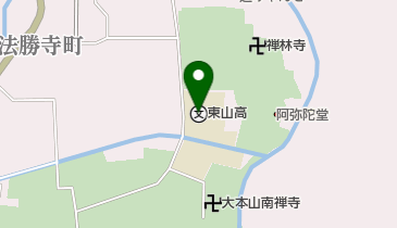 私立東山高校の地図画像