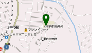 私立京都翔英高校の地図画像