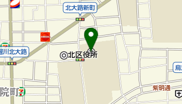 京都府立清明高校の地図画像