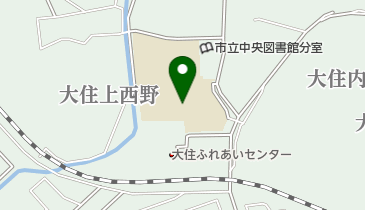 京田辺市立大住中学校の地図画像