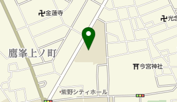 京都市立旭丘中学校の地図画像