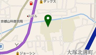 京都市立音羽中学校の地図画像