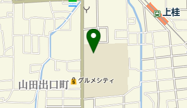京都市立桂中学校の地図画像