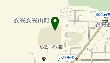 京都市立衣笠中学校の地図画像