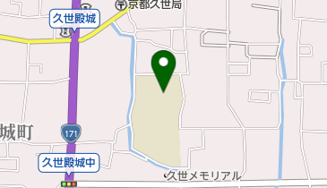 京都市立久世中学校の地図画像
