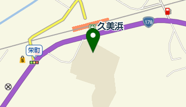 京丹後市立久美浜中学校の地図画像