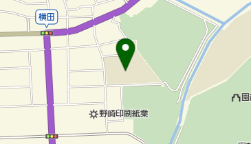 南丹市立園部中学校の地図画像