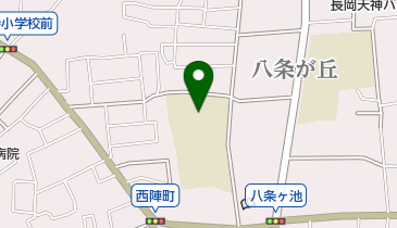 長岡京市立長岡中学校の地図画像