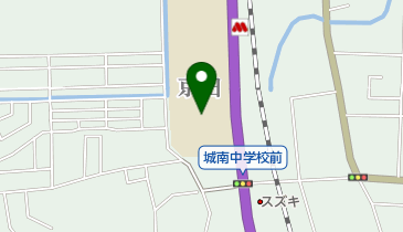 舞鶴市立城南中学校の地図画像