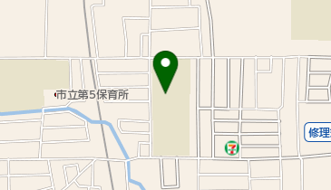 向日市立寺戸中学校の地図画像