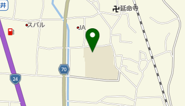 木津川市立山城中学校の地図画像
