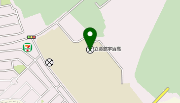 私立立命館宇治中学校の地図画像