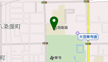 私立洛南高校附属中学校の地図画像