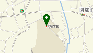 南丹市立桜が丘中学校の地図画像