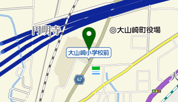 大山崎町立大山崎小学校の地図画像