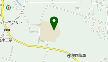 亀岡市立安詳小学校の地図画像