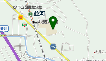 亀岡市立大井小学校の地図画像