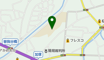 亀岡市立城西小学校の地図画像