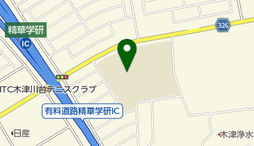 木津川市立木津川台小学校の地図画像