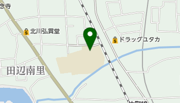 京田辺市立田辺小学校の地図画像