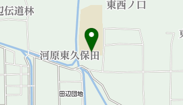 京田辺市立田辺東小学校の地図画像