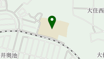 京田辺市立松井ケ丘小学校の地図画像