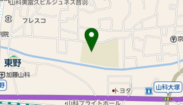 京都市立音羽川小学校の地図画像