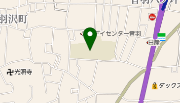 京都市立音羽小学校の地図画像