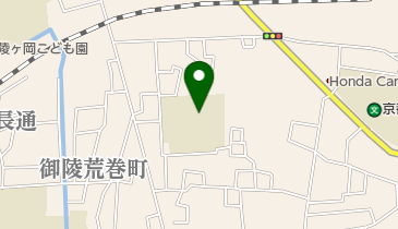京都市立鏡山小学校の地図画像