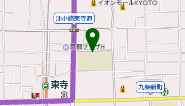 京都市立九条弘道小学校の地図画像