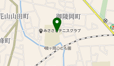 京都市立陵ケ岡小学校の地図画像