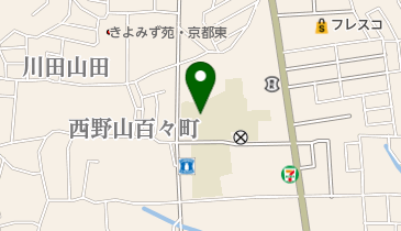 京都市立百々小学校の地図画像
