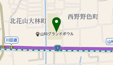 京都市立西野小学校の地図画像