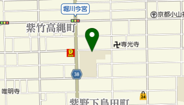 京都市立鳳徳小学校の地図画像