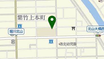 京都市立元町小学校の地図画像