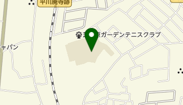 城陽市立久世小学校の地図画像