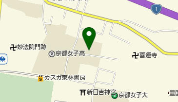 私立京都女子大学附属小学校の地図画像