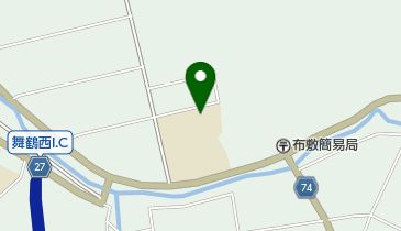 舞鶴市立池内小学校の地図画像