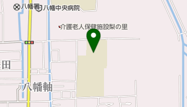 八幡市立中央小学校の地図画像