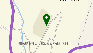 相楽東部広域連合立南山城小学校の地図画像