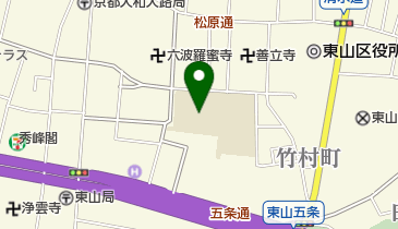 京都市立開睛小中学校の地図画像