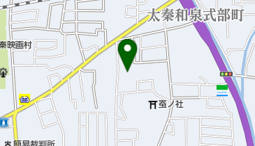 幼稚園型認定こども園太秦幼稚園の地図画像