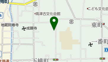 北野幼稚園の地図画像