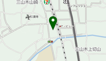 みんなのき三山木こども園の地図画像